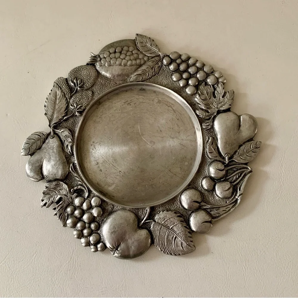 Pewter Wine Drip Tray Williams Sonoma Made In Italy